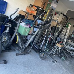 Garage Gym!!!   Weights   Machines   Cardio 