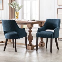 Haziqah 19.5” H Upholstered Armchairs Set Of 2 - New In Box