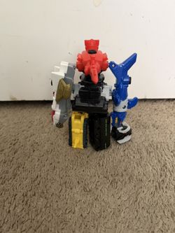 McDonald's 2013 Power Rangers Mega Force Gosei Megazord Happy Meal missing Wings