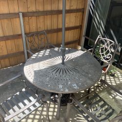 Free 5 Piece Patio Furniture Set