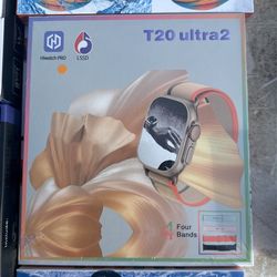 Smart Watch With 4 Straps 