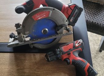 Milwaukee Brushless Circular Saw and Drill Power Driver