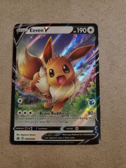 Pokemon Eevee V card