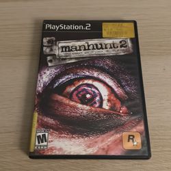 Manhunt 2 Playstation 2 Original Box Disc Tested