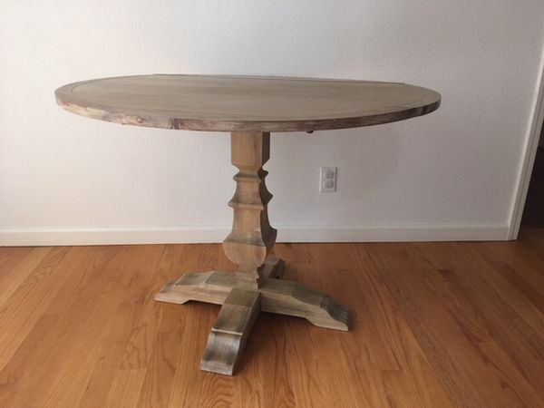 Pier One Wood Dining Table Drop Leaf Round For Sale In San Jose Ca Offerup