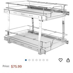Pull Out Organizer And Trash Cans