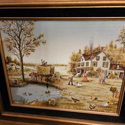 C Carlson Oil Painting On Canvas