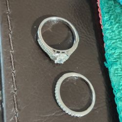 Wedding Band And Ring 