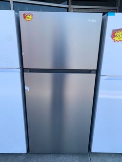 Refrigerator Stainless Steel with 2 year warranty Super Offer! Take it for Zero Down Ask for Details!