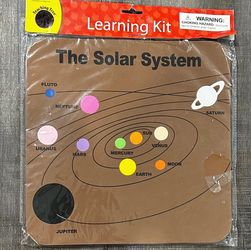 New Solar System Foam Learning Puzzle
