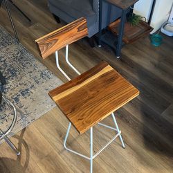 Tall Wooden Chair