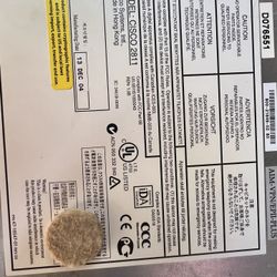 CISCO2811-SEC/K9 CISCO 2811 SECURITY ROUTER