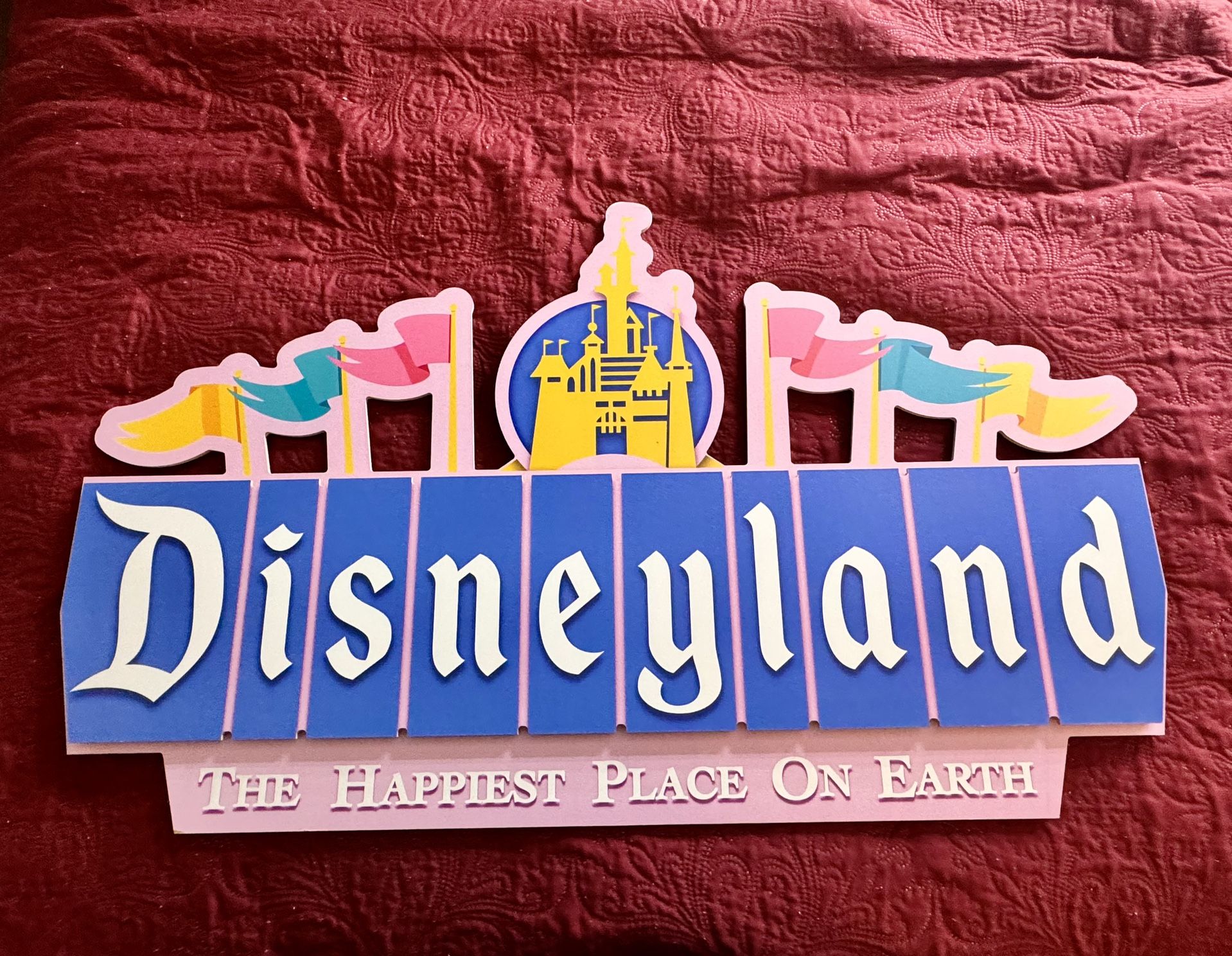 Exclusive Disneyland Marquee