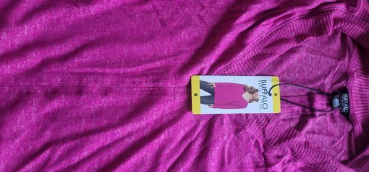New Womens Buffalo Pink Sweater Small