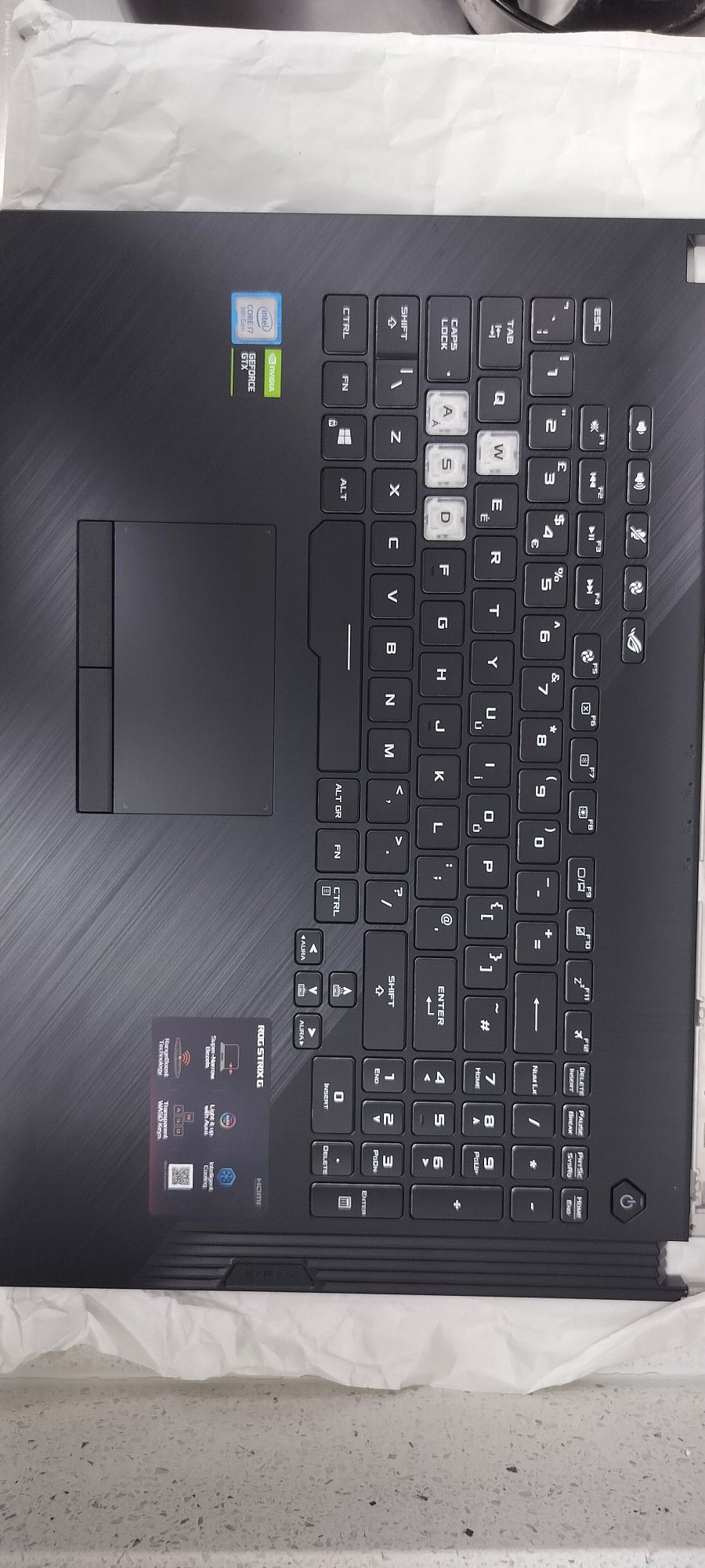 ROG STRIX G HDMI INTEL COREi7 9TH GEN