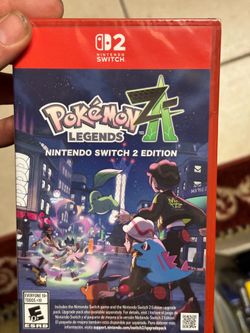 Pokémon Legends ZA Nintendo Switch 2 Edition Brand New Sealed