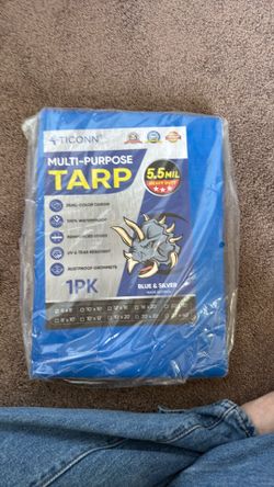 6x8 Unopened tarp