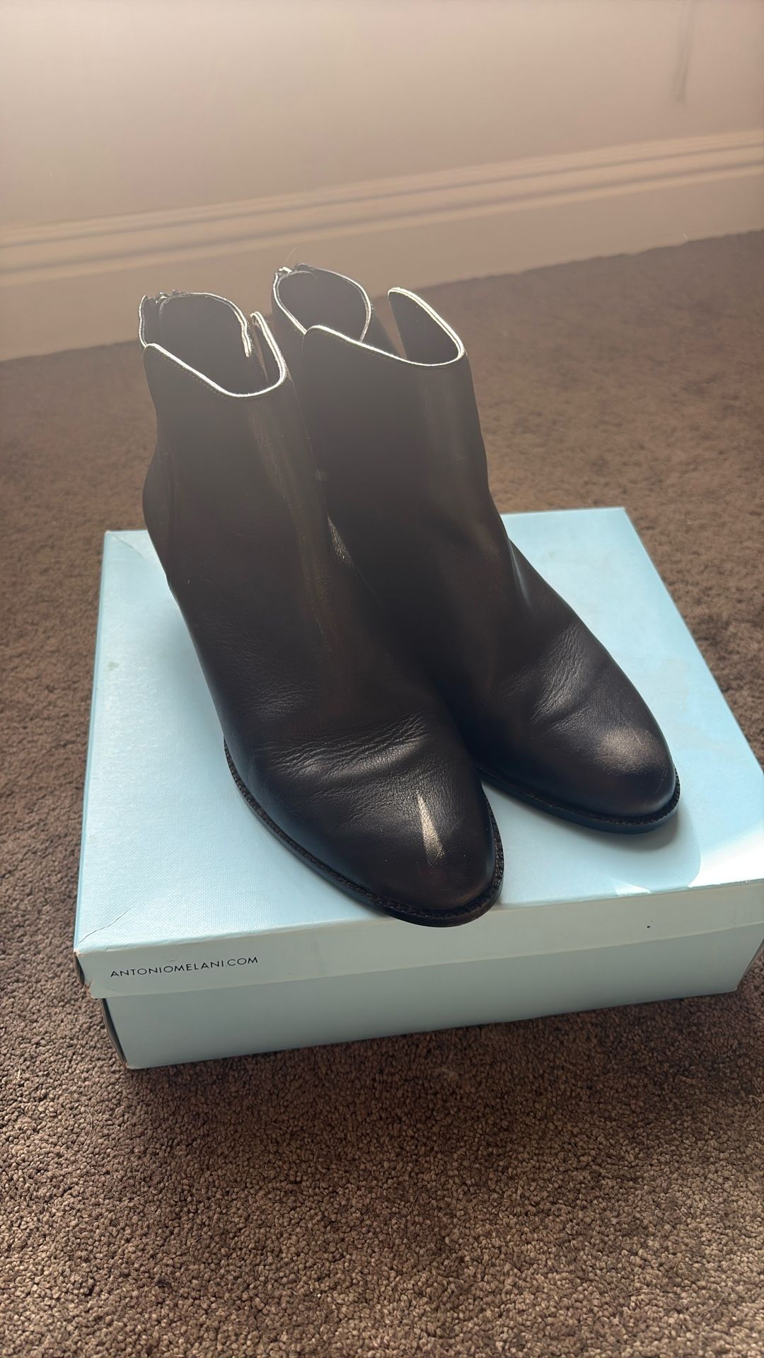 Black Ankle Boot Size 9