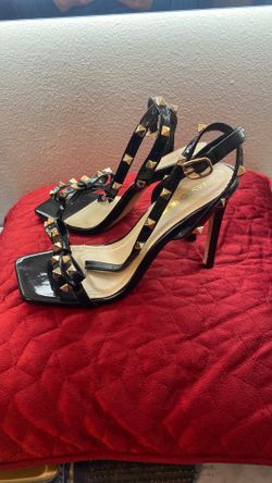 Black, high heels