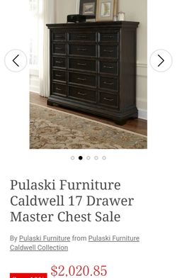 17 Drawer Master Chest