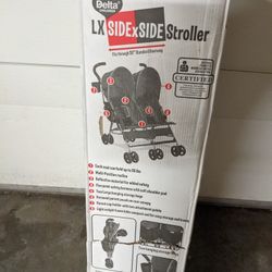LX Side By Side Stroller 