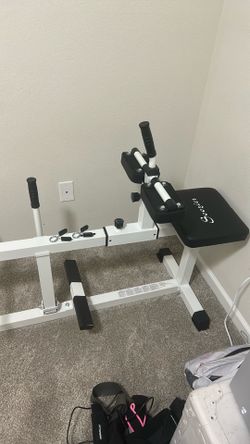 Calf raise machine