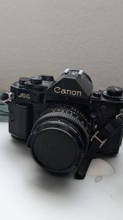 Canon A1 Camera 50mm lens