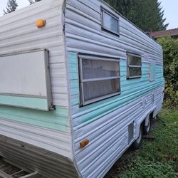 Vintage Travel Trailer 