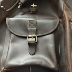 100% Real Leather YPO Backpack
