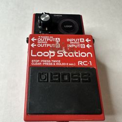 Boss RC-1 Loop Station Looper Pedal