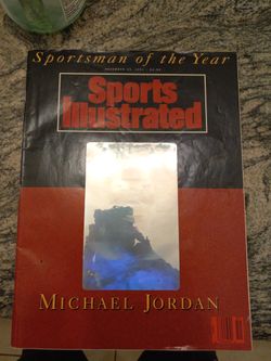 Michael Jordan Holographic Sports Illustrated Magazine 