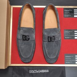 Dolce Gabbana Men’s Leather Shoes With Box 2025 New 