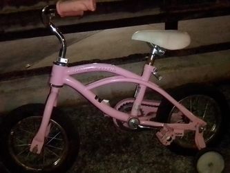 Two Cute Girl Bikes For Kids