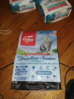 ORIJEN Guardian Senior Grain Free High Protein Premium Dry Cat Food, 4 lbs.