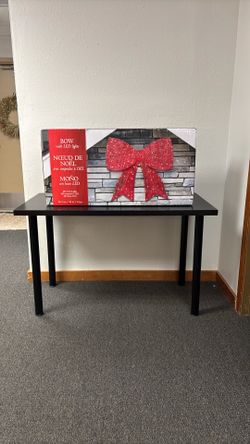 Costco Large 36in Outdoor Christmas LED Bow Never Used