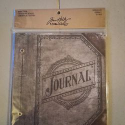 Tim Holtz Ideaology  - Worn Cover - Journal Cover