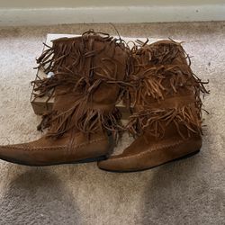 Brown Size 11 Suede Boots