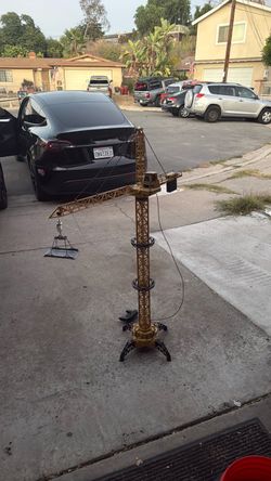 RC Tower Crane Model Toy