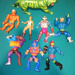 Masters Of The Universe Figures - He-Man ( Vintage 80's by Mattel )