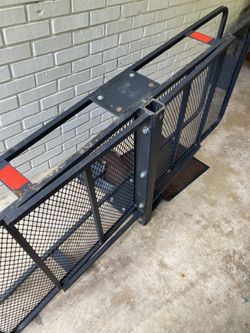Heavy Duty Steel Hitch Cargo Basket Carrier