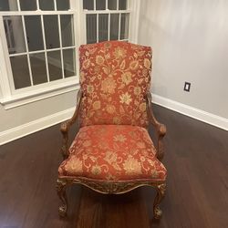 Red Queen Anne Chair