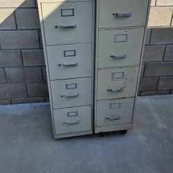 2 Large  Filing  Cabinets 