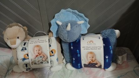 Baby Pillow + Blanket