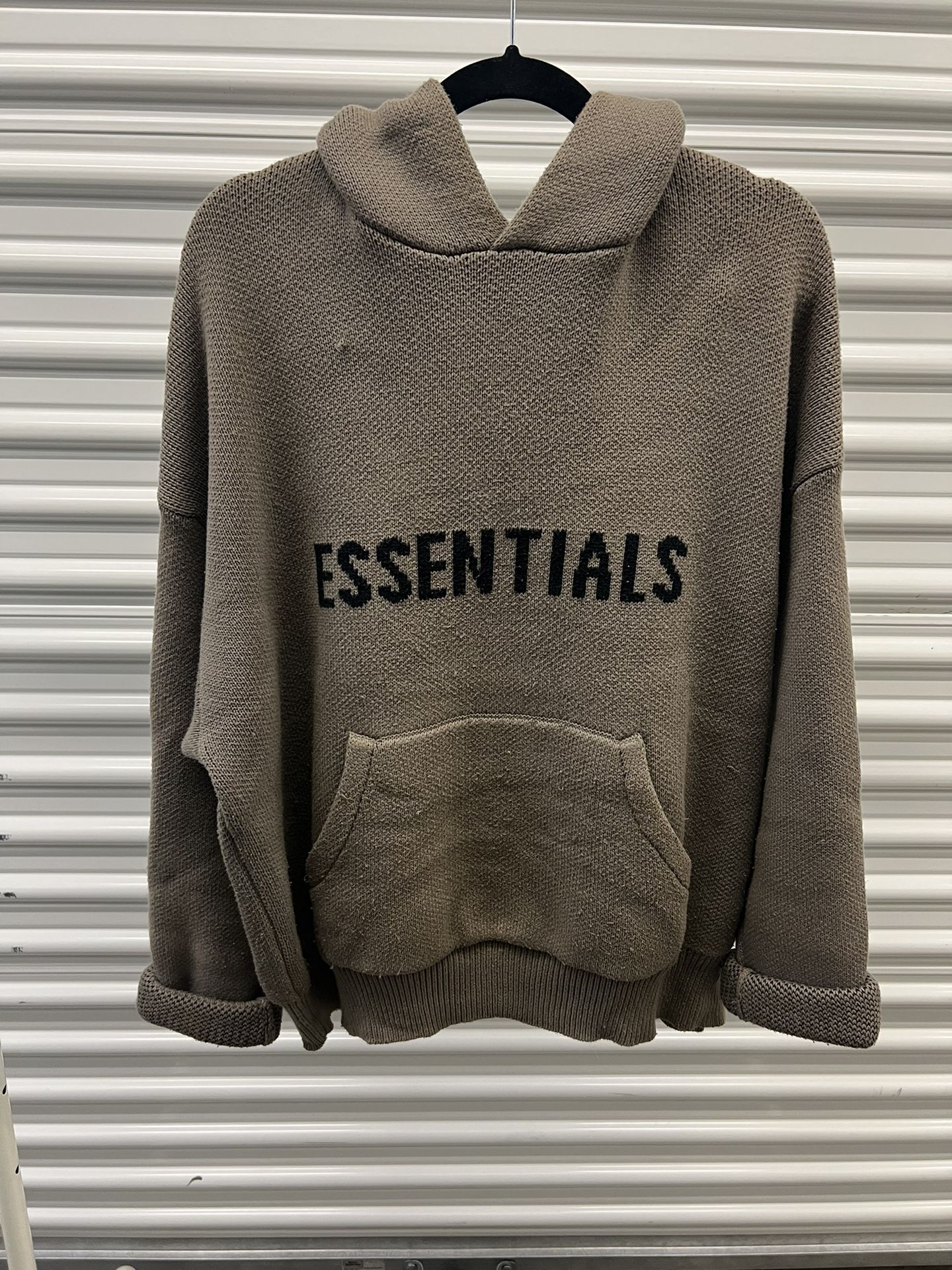 Fear of God Essentials Knitted Hoodie