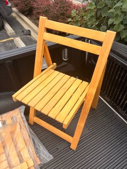 Wood chairs