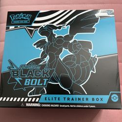 Black Bolt Elite Trainer Box - SV: Black Bolt (BLK)