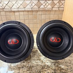 DD Audio 710F 4500 watt subwoofers