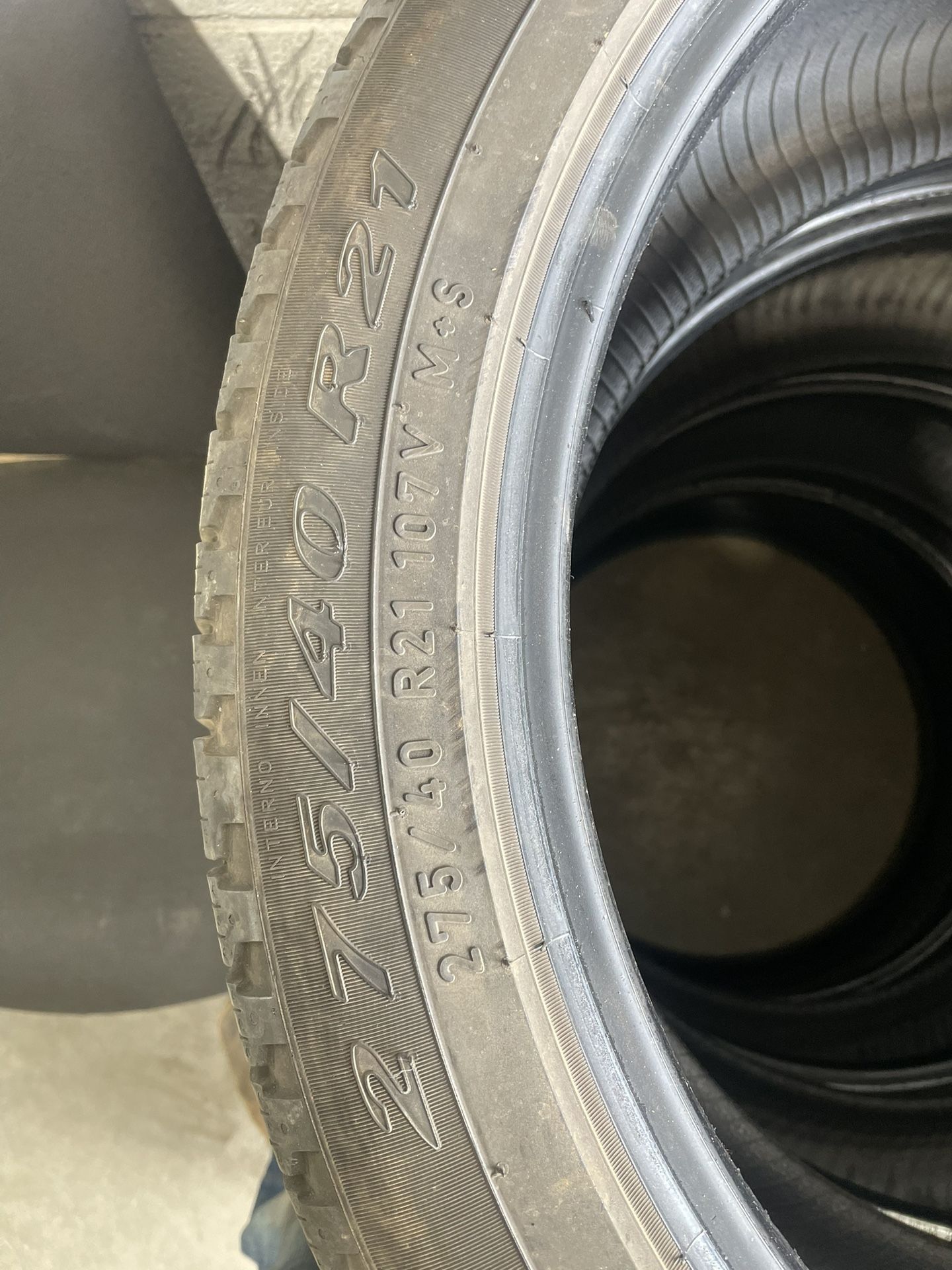 Pirelli Scorpion verde all season 275/40/R21