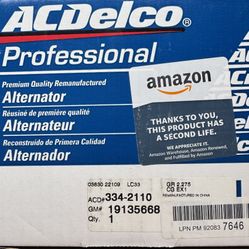 A C DELCO ALTERNATOR 