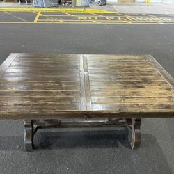 MID CENTURY DINING TABLE 